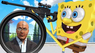 Spongebob Hitman Jobs in GTA 5 RP [upl. by Anastasia913]