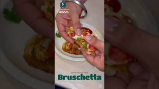 Bruschetta 🍕mamma mia shorts italy viralshorts [upl. by Colbert944]