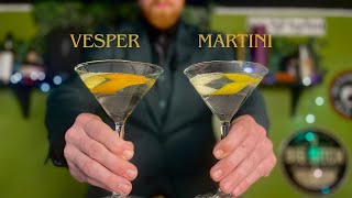 Vesper Martini  The James Bond Classic Martini From Casino Royale [upl. by Vincelette804]