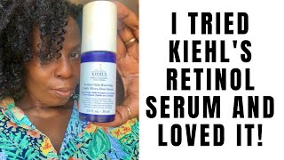 KIEHLS RETINOL SERUM REVIEW  200 SQUATSVIVAKOLOR [upl. by Yennep]