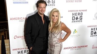 Adrienne Maloof and Jacob Busch 7th Annual quotHero Dog Awardsquot Red Carpet [upl. by Kcirdor]