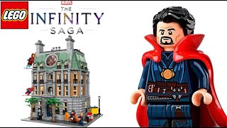 LEGO Build Doctor Strange Sanctum Sanctorum Set 76218 Stop Motion [upl. by Llevra715]