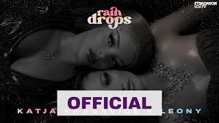 Katja Krasavice x Leony  Raindrops intl Version Official Lyric Video 4K [upl. by Billie]