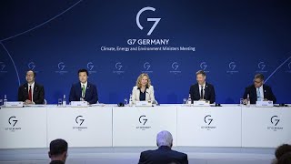 G7Klimagipfel Viele Verbesserungen angekündigt  „Die Herausforderung ist die Umsetzungquot [upl. by Nnylirak245]