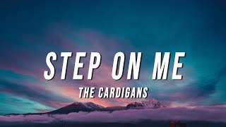 The Cardigans  Step On Me Lyrics [upl. by Norvin]