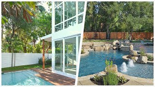 75 Lshaped And Customshaped Pool Design Ideas Youll Love 😊 [upl. by Nnazil]