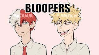 my hero academia dub bloopers  mha animatic [upl. by Azeret916]