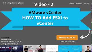 VMware vCenter  How to add ESXi host to VMware vCenter step by step  Video 2 [upl. by Niret355]