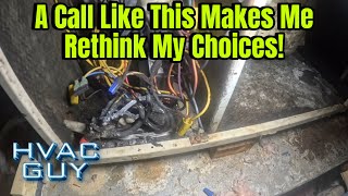 High Voltage Issues Lead to More Problems hvaclife hvacguy hvacarmy [upl. by Anastassia]