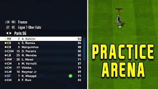 HOW TO CHANGE PRACTICE ARENA PLAYER FIFA 23 [upl. by Ritch]