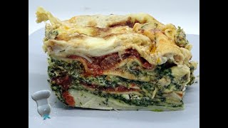 Recette de lasagnes épinards anchois [upl. by Crin]