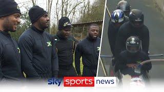 Jamaicas bobsleigh team say they arent heading to the Winter Olympics just to make up the numbers [upl. by Ayikahs]