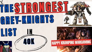 Grey knights top list explained by a Grey Knight legend Warhammer 40k [upl. by Brocklin65]