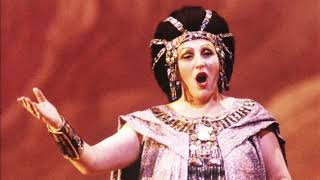 Ghena Dimitrova on playing both Aida and Amneris at La Scala in 1985 with English translation [upl. by Errot]