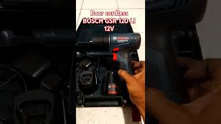 Boor cordless bosch GSR 120 LI boschpowertools bosch boschtools [upl. by Nibram413]