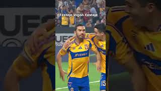 Festejó de Vigon parati futbol vigon leaguescup2024 fyp viralshorts viral [upl. by Econah]