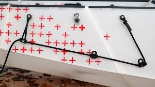 How to fit a custom deck line on Oru Kayak [upl. by Eillen]