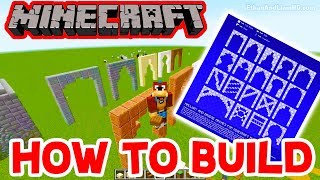 How to Build Arches  Minecraft Tutorial  How To Minecraft [upl. by Ilbert874]