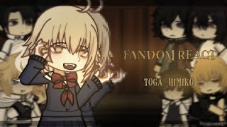 FANDOMS REACT Himiko Toga 210  Somnólians [upl. by Notlek106]