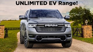 New 2025 RAM 1500 Ramcharger  1st Truck with unlimited electric range [upl. by Stockmon761]