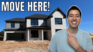 Hosch Reserve New Construction Homes in Buford GA CITY TOUR [upl. by Ardnwahsal7]