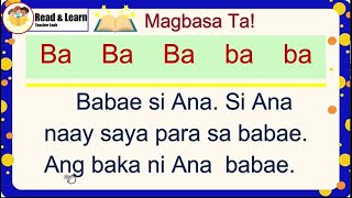 Unang Libro sa Pagbasa I Bahin 2 I Sinugbuanong Binisaya [upl. by Llewoh]