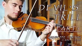 DEVILS TRILL  Tartini Violin Sonata in G minor 12 [upl. by Asoj955]