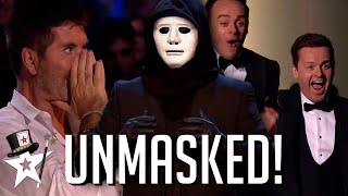 Psychic Magician X is FINALLY UNMASKED The MOST SHOCKING Moment in Britains Got Talent History [upl. by Seroled]