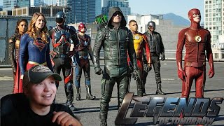 DCs Legends of Tomorrow S2E7 Invasion REACTION [upl. by Barcot978]