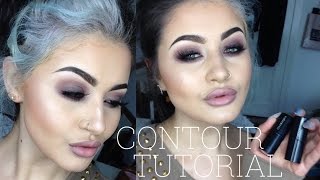 Updated Contour Tutorial Feat Illamasqua Gel SculptColour Review  Jamie Genevieve [upl. by Noach]