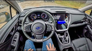 NEW Subaru Outback Cross 2024 25i 169HP 0100 POV Test Drive 1992 Joe Black [upl. by Alleuqram]