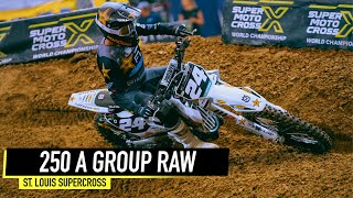 2024 St Louis Supercross  250 A Group Timed Qualifying RAW [upl. by Fowler]