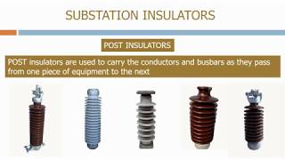 Substation post insulators [upl. by Bixler857]