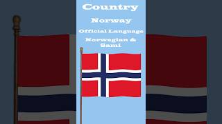 Country Norway Oman Kenya Mongolia Flags And Official Languages [upl. by Emmuela]