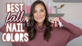 BEST FALL amp WINTER NAIL COLORS 2019  Sarah Brithinee [upl. by Gerbold]