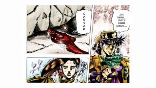 Jojo  SHIZAAAAA  Manga Version  The Death of Caesar Zeppeli [upl. by Raouf48]