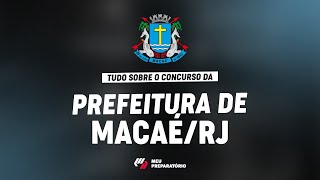 CONCURSO MACAÉRJ  PLANEJAMENTO DE ESTUDOS [upl. by Jempty936]