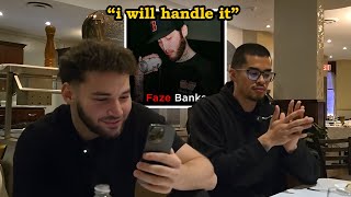 Faze Banks Calls Adin Ross Regarding the Threat Against Him [upl. by Solly766]