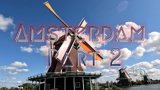 Zaandam and Zaanse Schans Day Trip 🇳🇱🌷🚲🛳️  Amsterdam Part 2 Travel Vlog [upl. by Myrtia278]