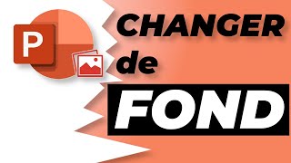 Changer le FOND sur PowerPoint [upl. by Aldarcy]