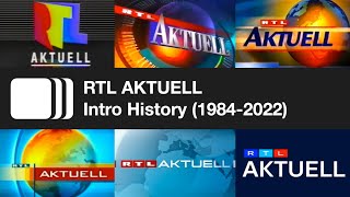 RTL AKTUELL Intro History 19842022 [upl. by Erskine]