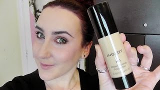 INGLOT HD Perfect CoverUp Foundation Review  First Impressions [upl. by Eillat279]