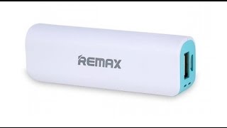 Обзор Powerbank Remax 2600 mAh [upl. by Hobey]