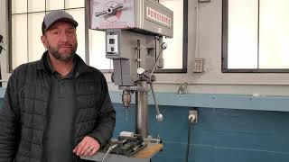 Converting a Drill Press into a Milling Machine [upl. by Silvio742]