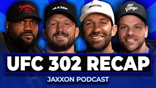 UFC 302 RECAP w Rampage Jackson TJ Dillashaw Luke Rockhold and Bear Degidio [upl. by Achilles]