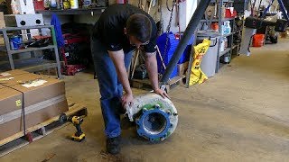 Replacing the Impeller on a 10 HP Centrifugal Pump Part 2 [upl. by Adanama461]