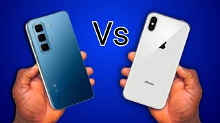 Infinix Hot 50 Pro Plus vs iPhone [upl. by Alhsa]