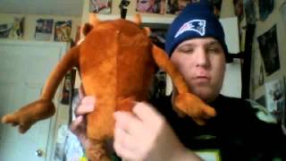 Reviewing Tasmanian Devil From The Looney Tunes Show Plush Talking Toy [upl. by Gneh]