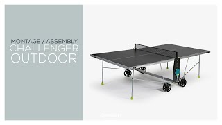 Comment monter votre table de pingpong Cornilleau Challenger Outdoor  Tutoriel [upl. by Jannel]