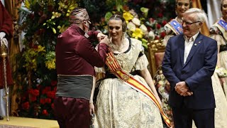 Exaltación de la Fallera Mayor de València 2023 Laura Mengó emisión completa [upl. by Yecaj]